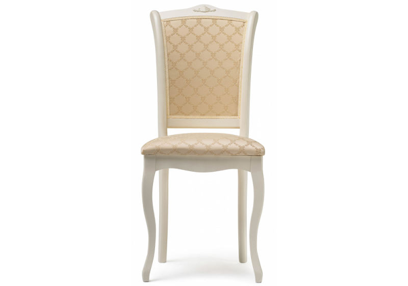 Стул деревянный Луиджи молочный / бежевый (44x55x97)