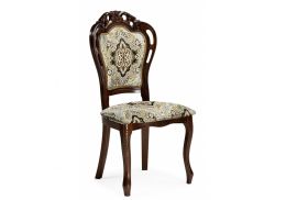 Стул деревянный Bronte вишня / патина (59x54x104)